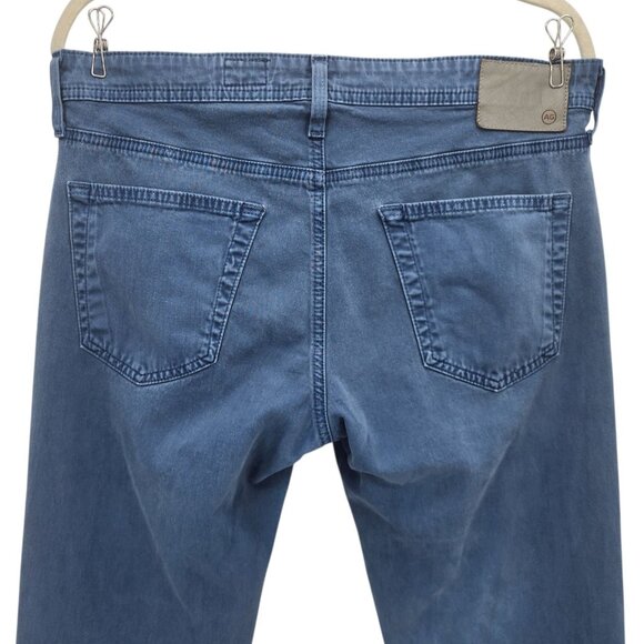 AG Adriano Goldschmied Mens 32X34 Pants The Tellis Modern Slim SUD Distressed Bl - Picture 4 of 11